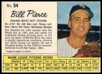 54 Bill Pierce